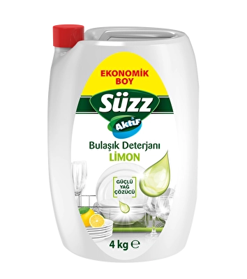 Süzz Aktif Bulaşık Deterjanı 4 kg