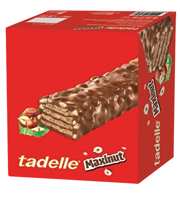 Tadelle Maxinut Çikolatalı Gofret 20'li 30 g