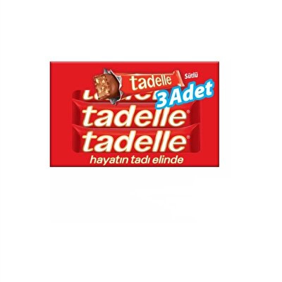 Tadelle Sütlü Çikolata Fındık Dolg. 3*30 g