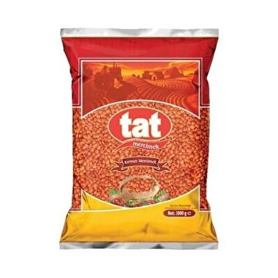Tat İthal Kırmızı Mercimek Yaprak 1 kg