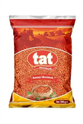 Tat İthal Kırmızı Mercimek Yaprak 5 kg