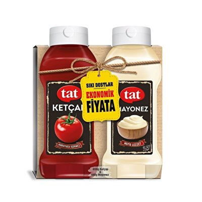 Tat Sıkı Dostlar Ketçap+Mayonez 650+560g