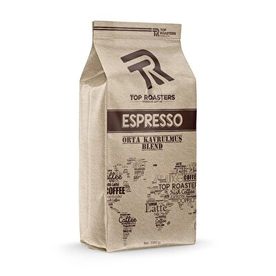 TOP ROASTERS ESPRESSO KAHVE ÇEKİRDEĞİ - 1 KG 1 kg