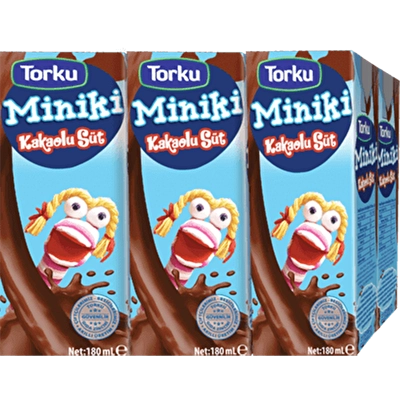 Torku Miniki Kakolu Süt Multipack 6*180 ml