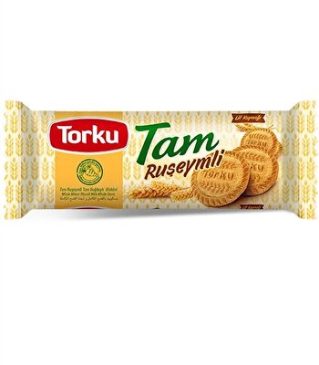 Torku Tam Ruşeymli Bisküvi 18'li 80 g