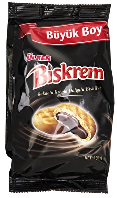 Ülker Biskrem Kakaolu Bisküvi 12'li 200 g