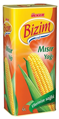 Ülker Bizim Mısır Yağı Teneke 5 l
