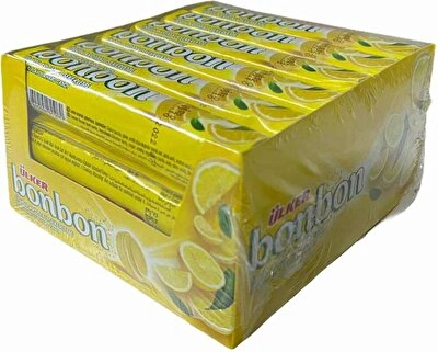 Ülker Bonbon Limon Aromalı Şeker 18'li 36 g