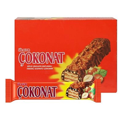 Ülker Çokonat Fındıklı Gofret 24'lü 33 g
