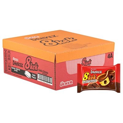 Ülker Dankek 8Kek Duble Çikolatalı 24'lü 55 g