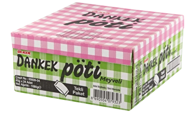Ülker Dankek Pöti Meyveli 24'lü 35 g