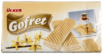 Ülker Gofret Vanilya Kremalı 12'li 220 g