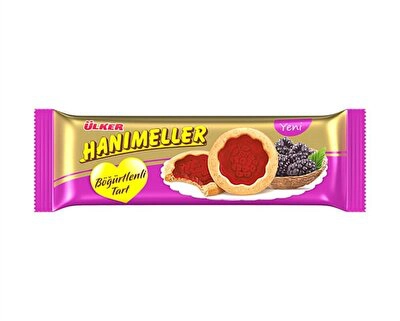 Ülker Hanımeller Böğürtlenli Tart  9'lu 99 g