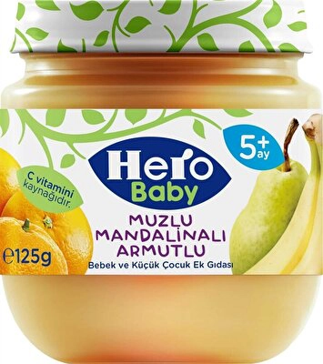 Ülker Hero Baby Muz Mandalina Armut 125 g