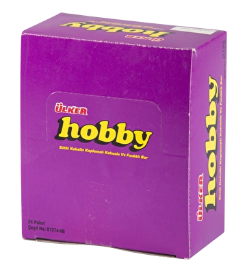 Ülker Hobby Çikolatalı Fındıklı Bar 24'lü 25 g