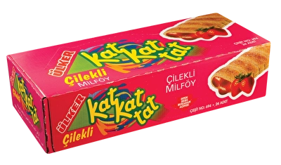 Ülker Katkat Tat Çilekli Milföy 24'lü 28 g