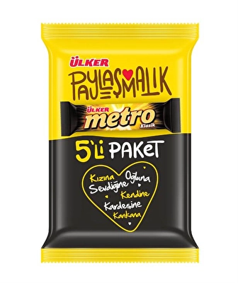 Ülker Metro Multipack 5*36 g