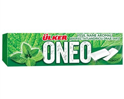 Ülker Oneo Yeşil Nane Aromalı Draje 20'li 14 g