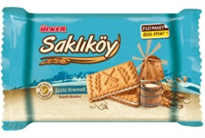 Ülker Saklıköy Sütlü Kremalı Bisküvi Mp 3*88 g