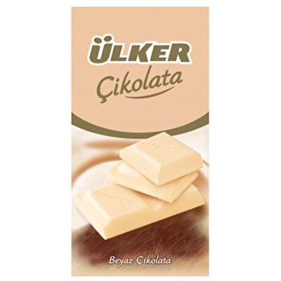 Ülker Tablet Beyaz Çikolata 6'lı 80 g