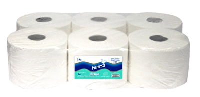 Vanesa İçten Çekmeli Tuvalet Kağıdı 6'lı