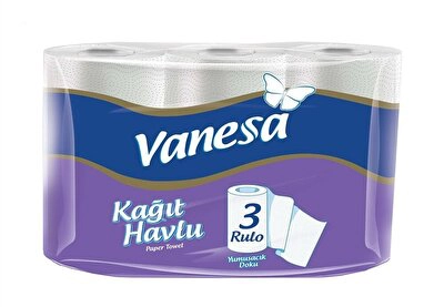 Vanesa Kağıt Havlu 3'lü