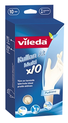 Vileda Kullan At Eldiven Multi (Orta) Adet