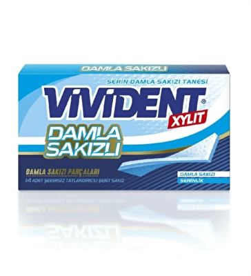 Vivident Damla Sakızlı Cüzdan 18'li 26 g