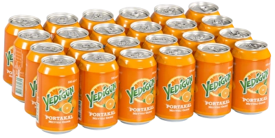 Yedigün Portakal Kutu 12'li 330 ml