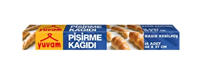 Yuvam Hazır Kesilmiş Pişirme Kağıdı 16 lı